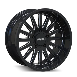 Mayhem – UTOPIA – Black – 20″x10″ -19mm – Summer Wheels – 8114-2173BM